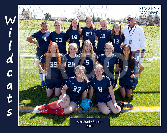 MS 8th Soccer Girls 8x10